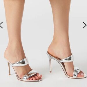 Silver Steve Madden Women’s Heels